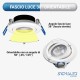 Faretto led da incasso 5W dimmerabile 450lm 6 pezzi